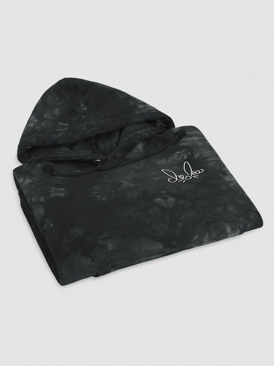 embroidered cheska logo tie dye hoodie product image (6)