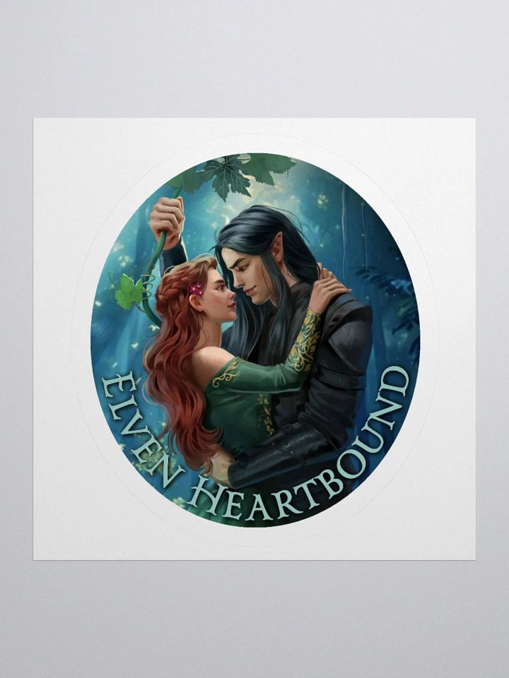 Elven Heartbound Sticker ~ Cerian & Arisanna product image (1)