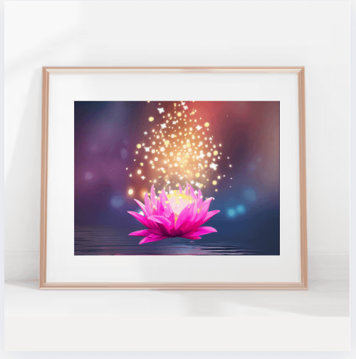 Magical Lillie emitting spores Wall Art product image (3)