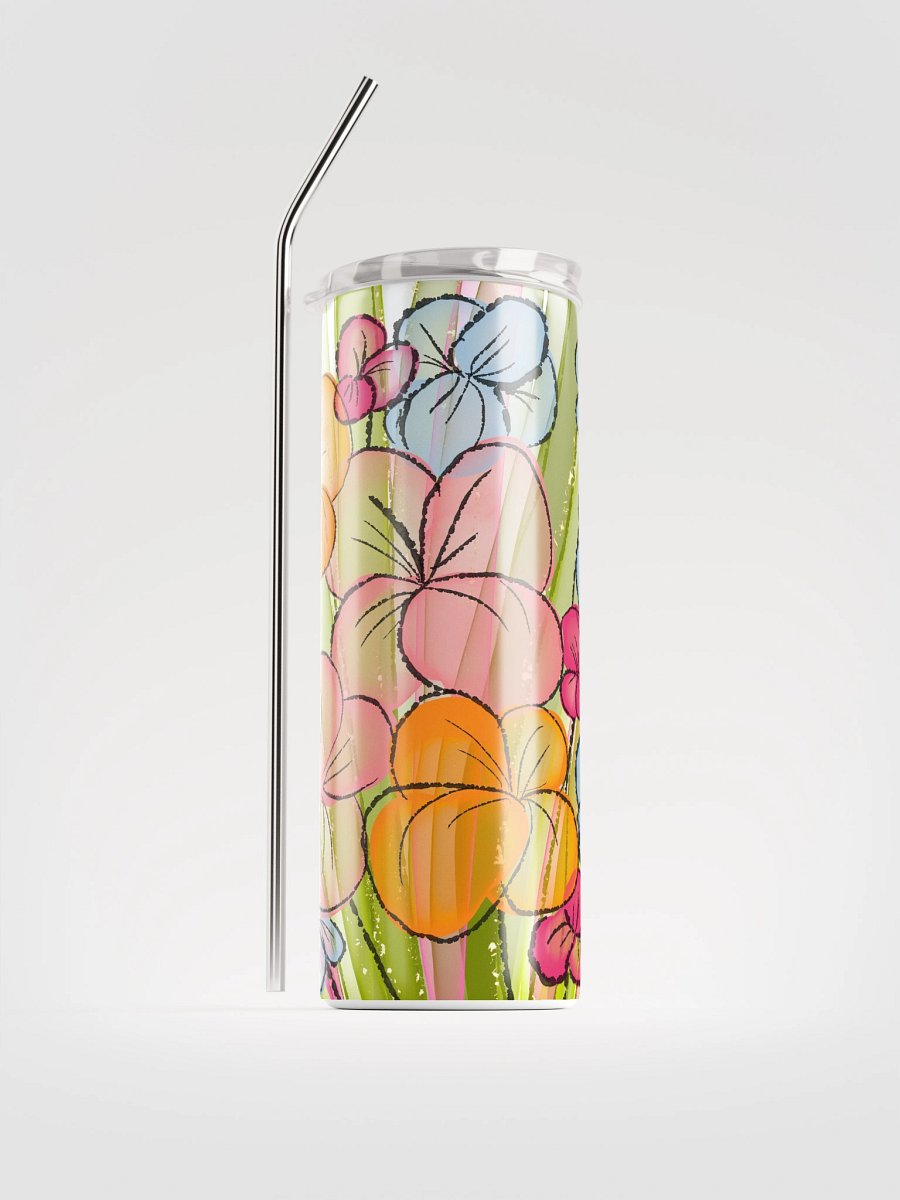 Artistic Blooms Stainless Steel Tumbler product image (1)