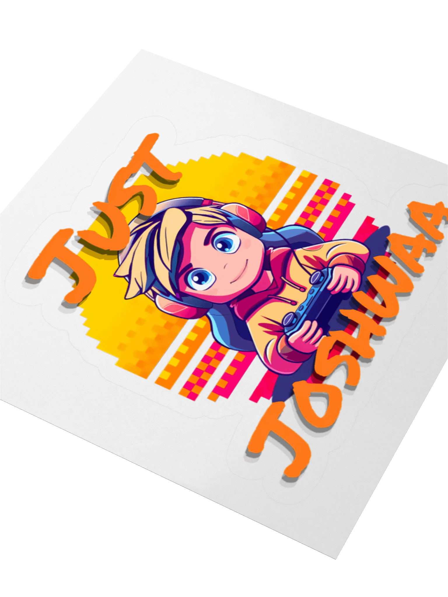 JustJoshwaa 3" Sticker product image (3)