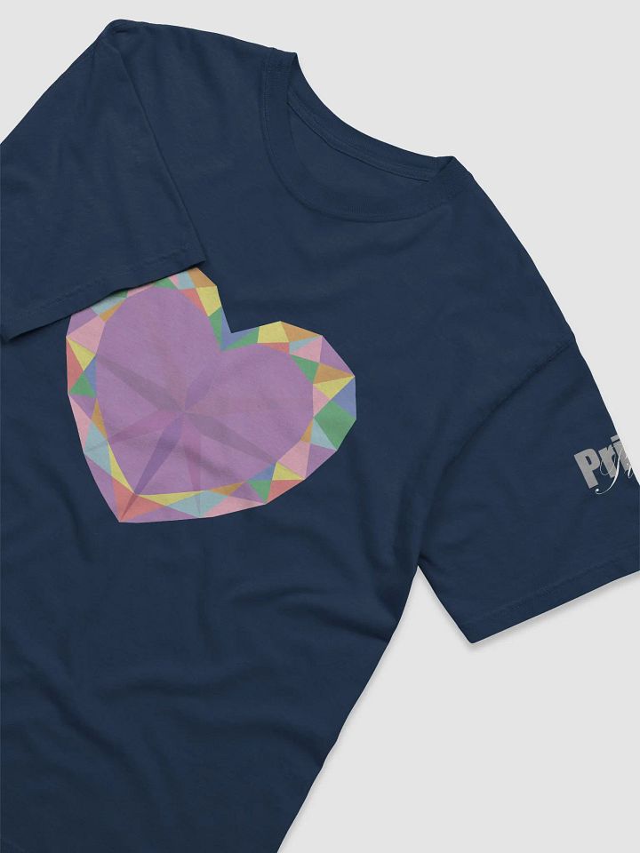 Crystal Pride T-Shirt (Pride Sleeve Version) product image (1)