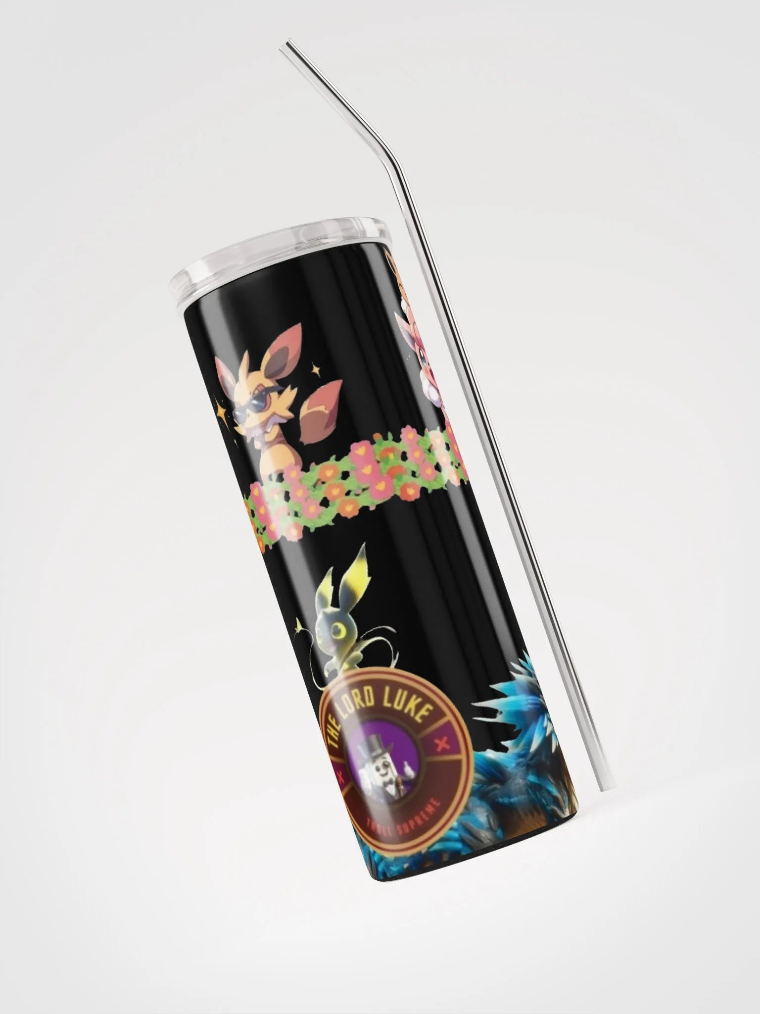 New Era Emotes and logo stainless steel tumbler product image (3)