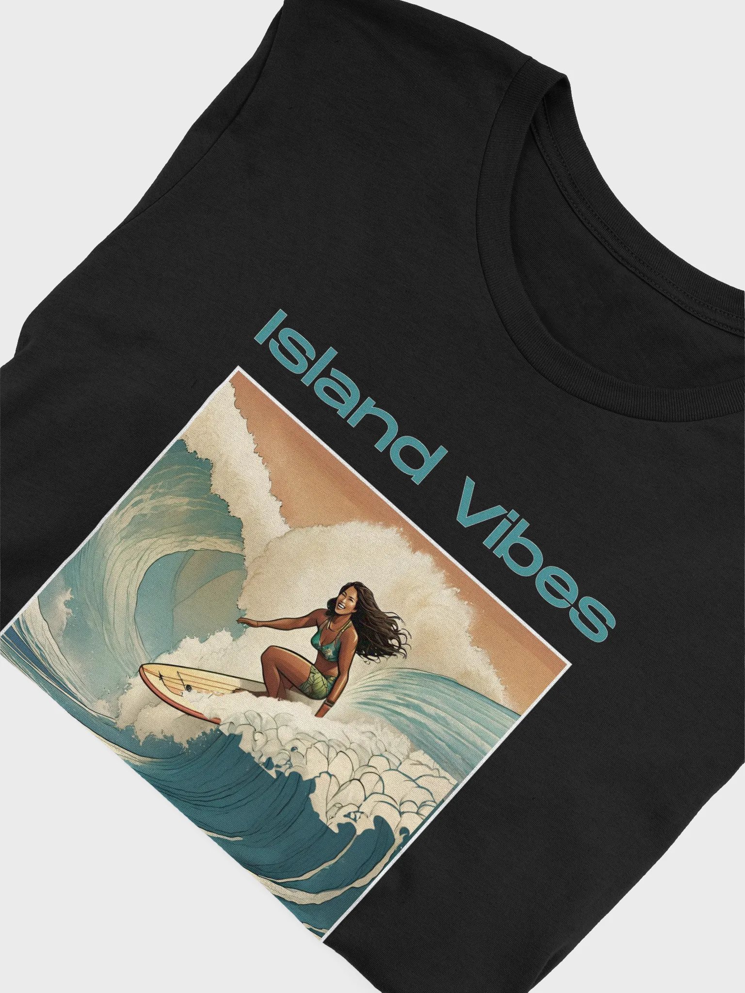 "Island Vibes" Wave Rider T-Shirt product image (5)