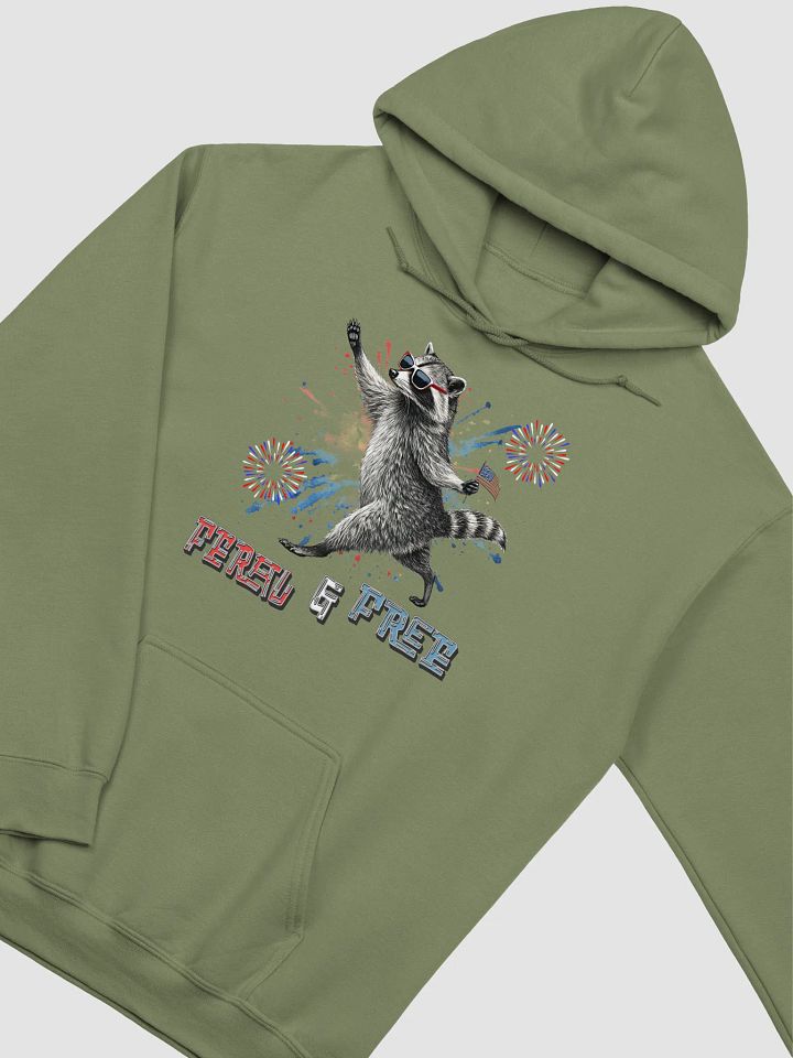 Feral And Free Raccoon Hoodie product image (10)