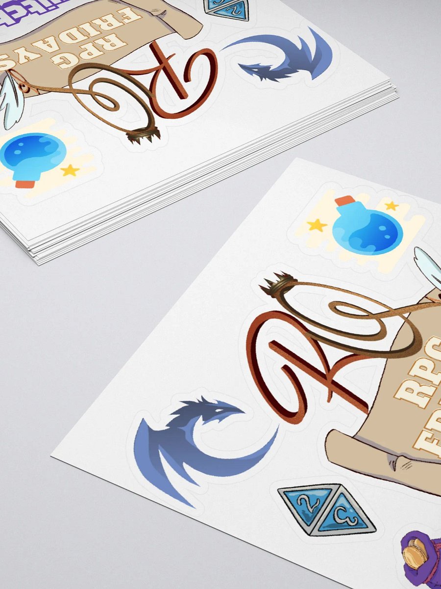 RPG Friday!- Sticker product image (4)