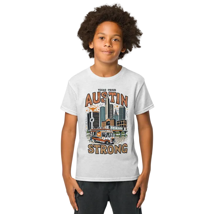 Austin Strong Kids Sports Tee product image (6)