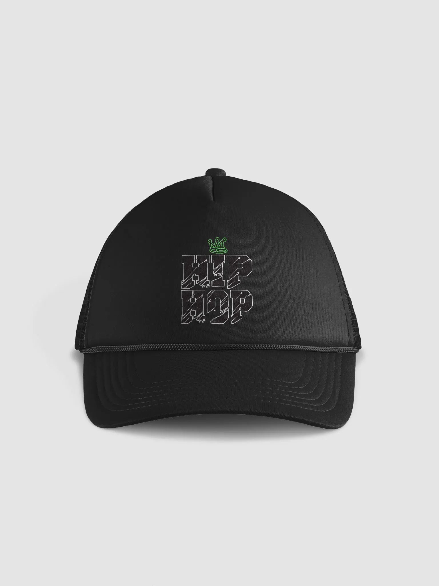 Crowned Emblem Foam Trucker Hat product image (1)
