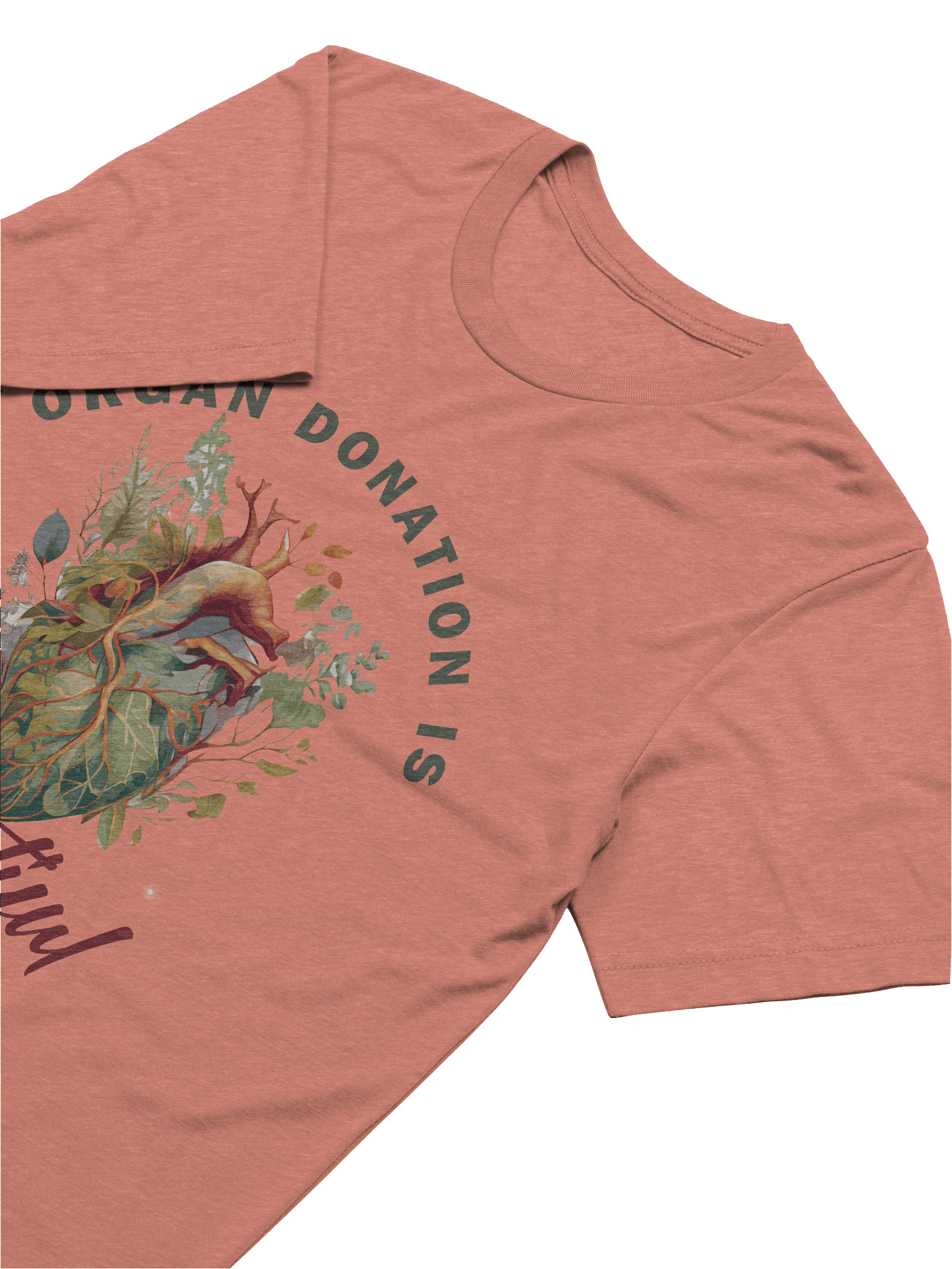 Heart - Organ Donation is Beautiful T-Shirt product image (6)