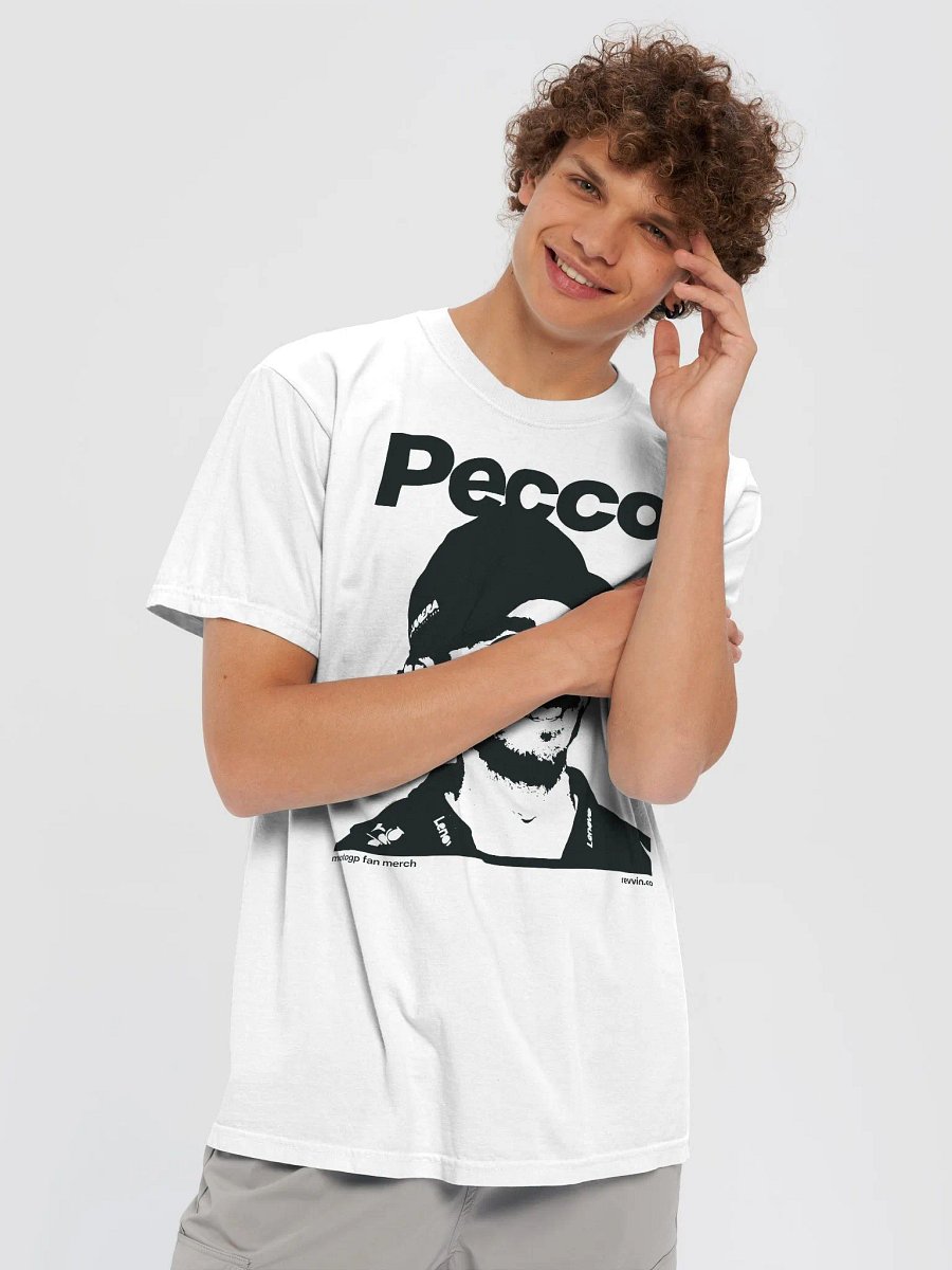 Pecco Unofficial Fan T-Shirt White product image (5)