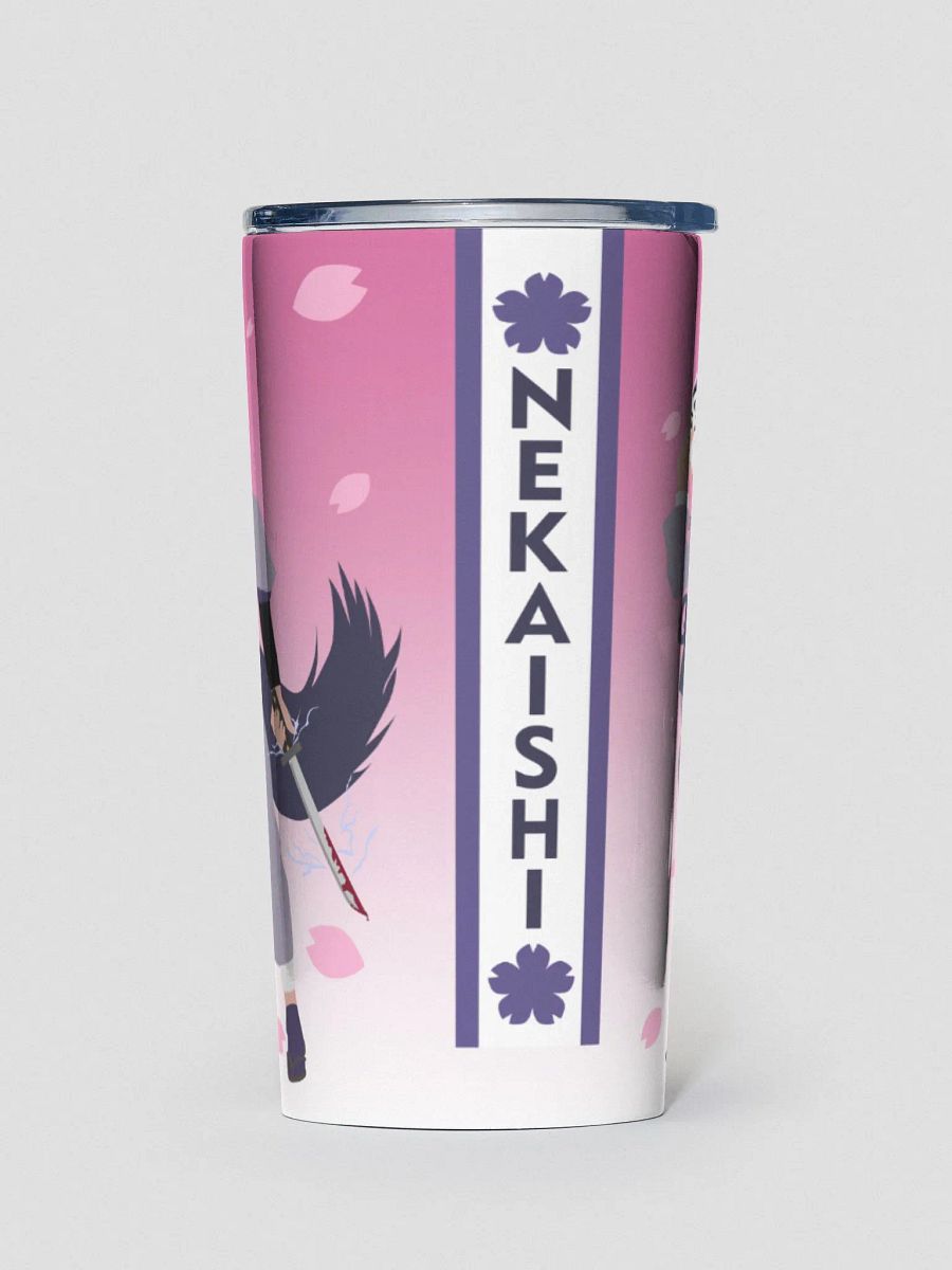 20oz Stainless Steel Tumbler - LowPro | Light Mode | Pink Fade product image (2)