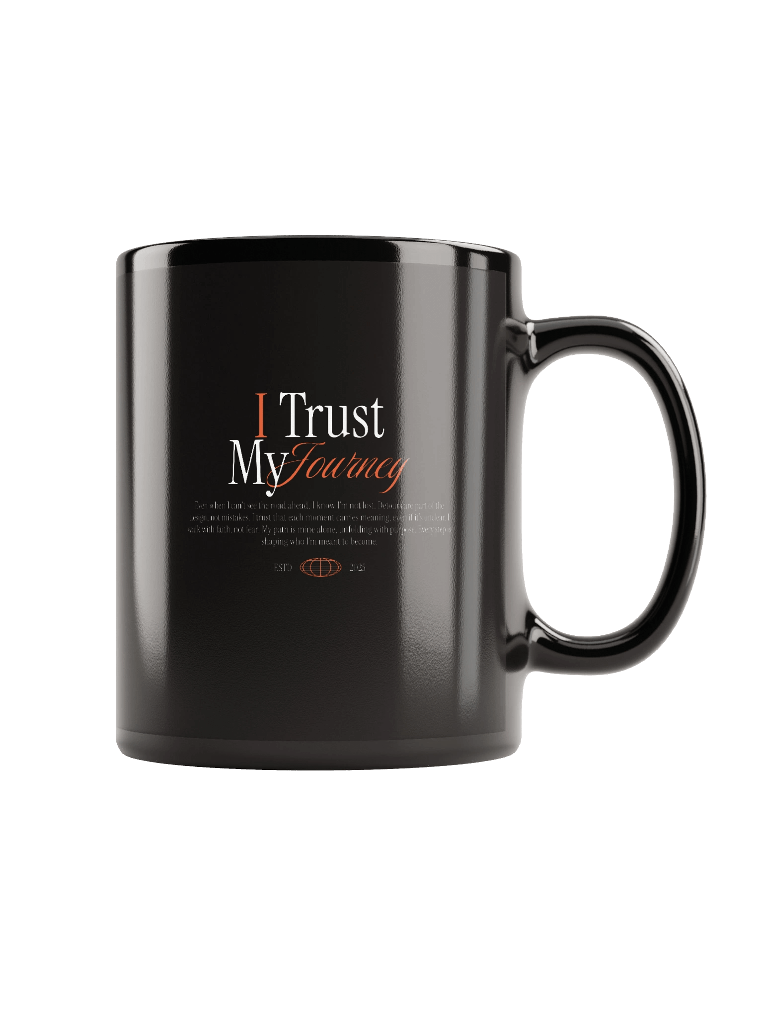 "I Trust my journey" Celebration Mug product image (1)
