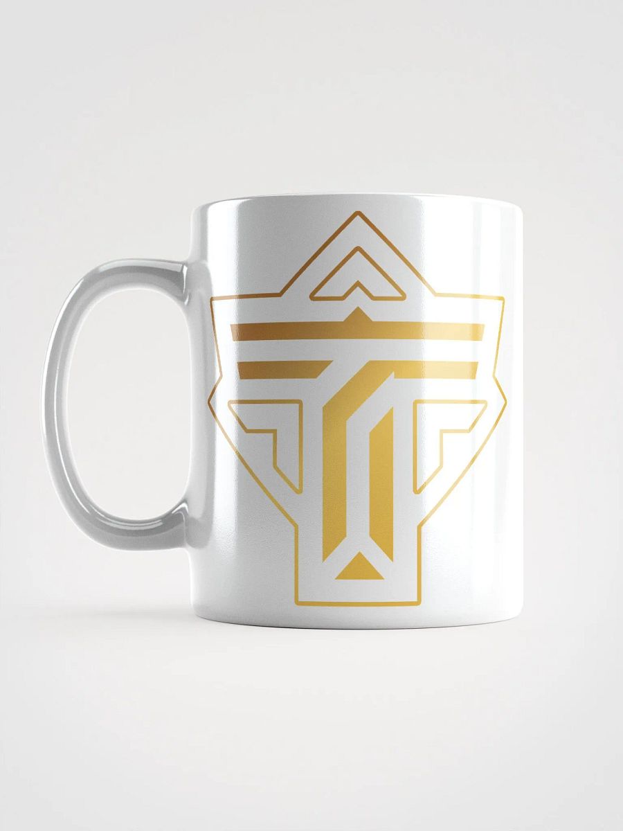 White Mug w/ Gold Insignia product image (12)