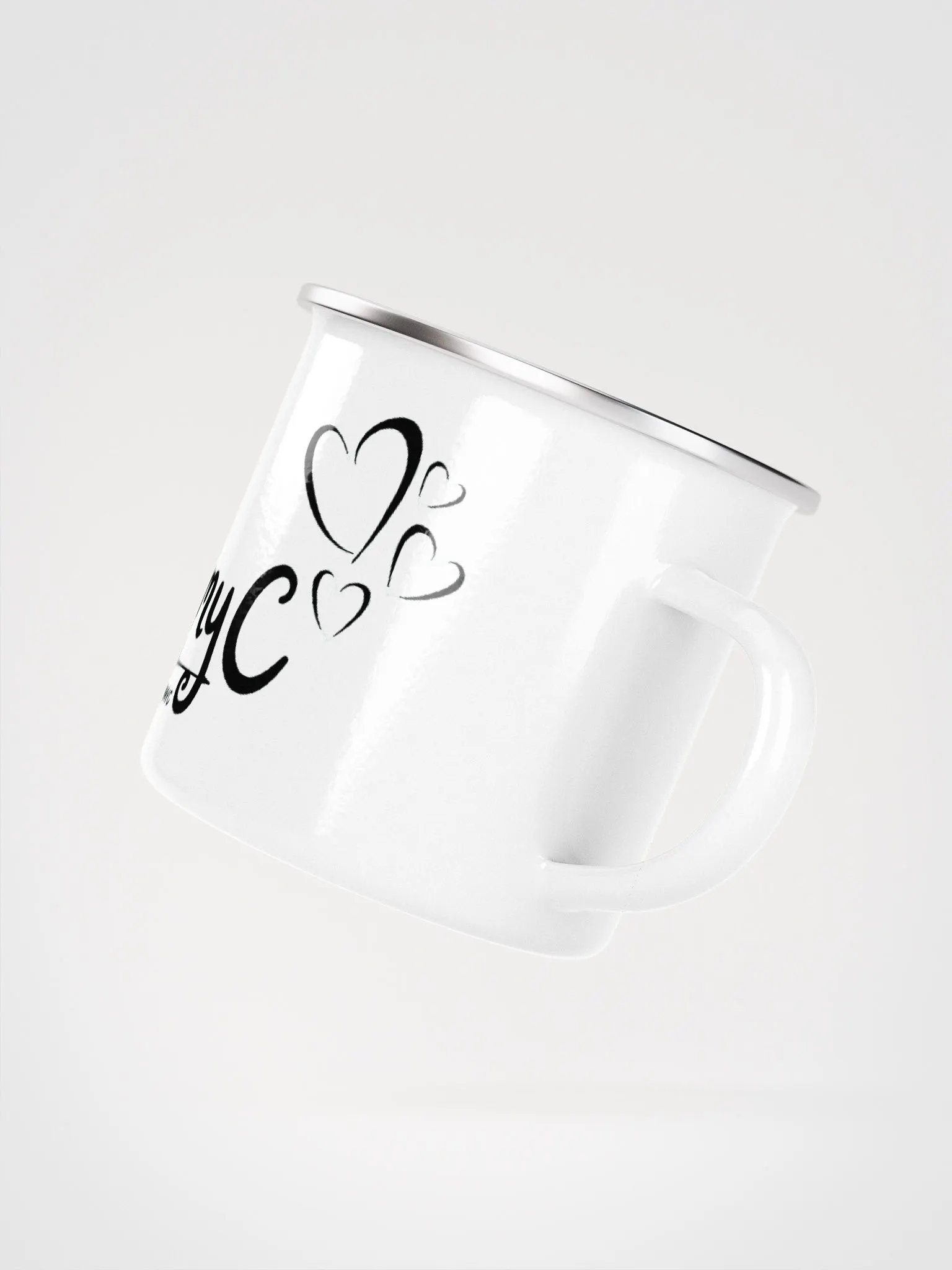 Glamour Gaze Enamel Mug product image (4)