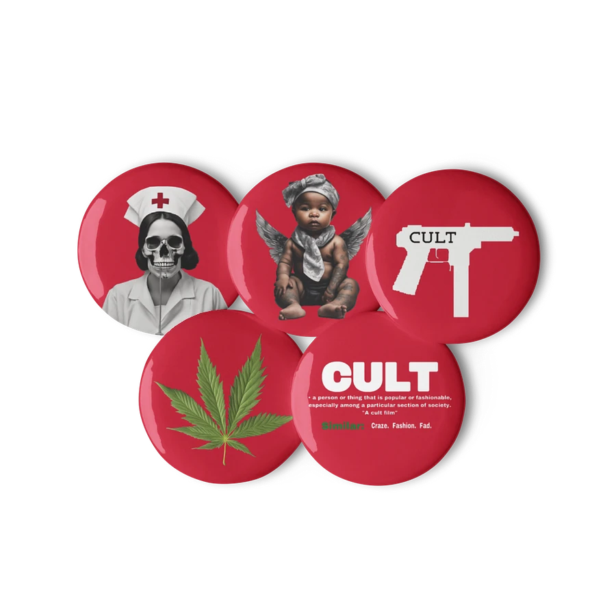 CULT PINS RED product image (7)