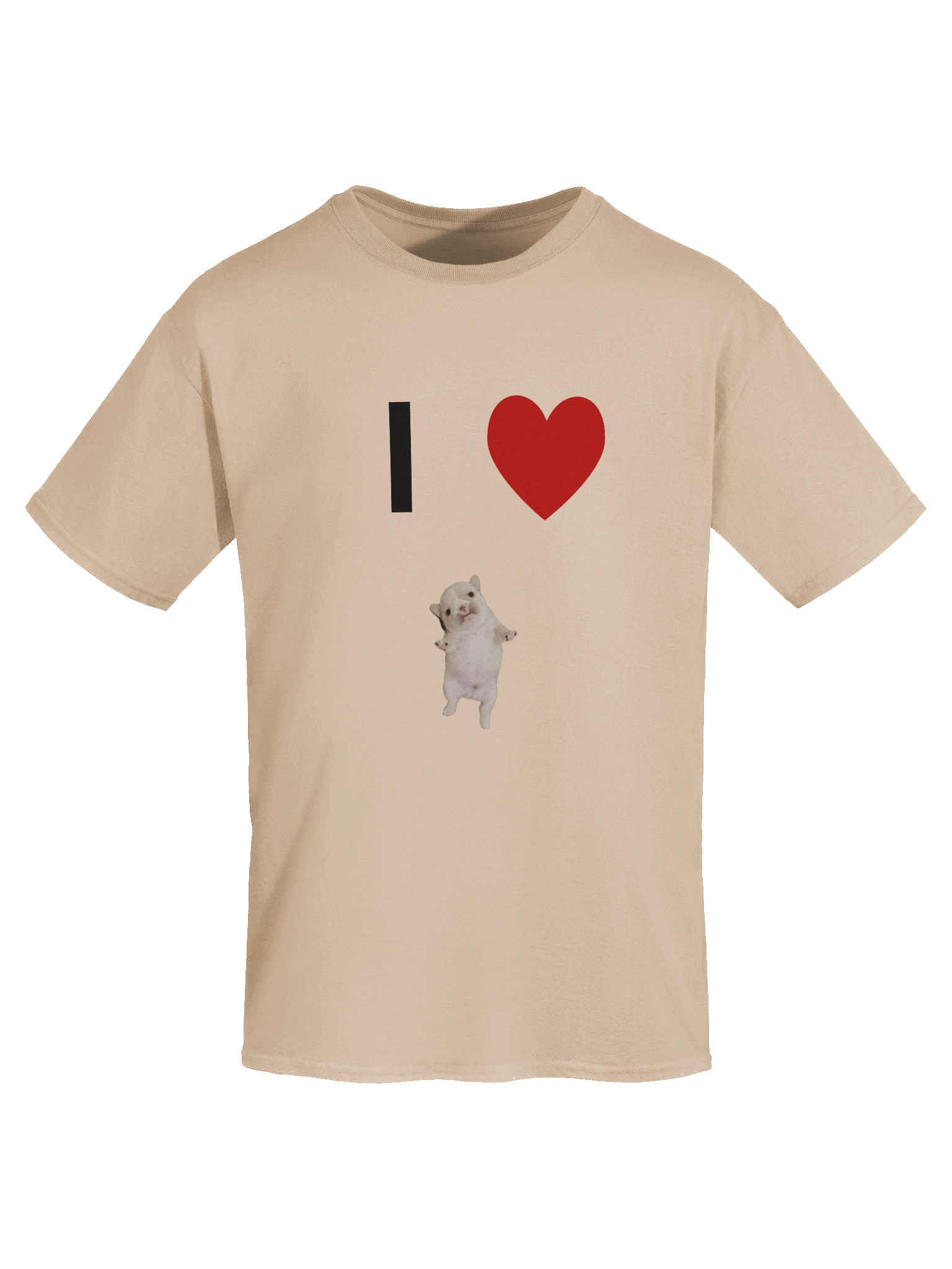 I HEART PIBBLE (tee shirt) - light colors product image (7)