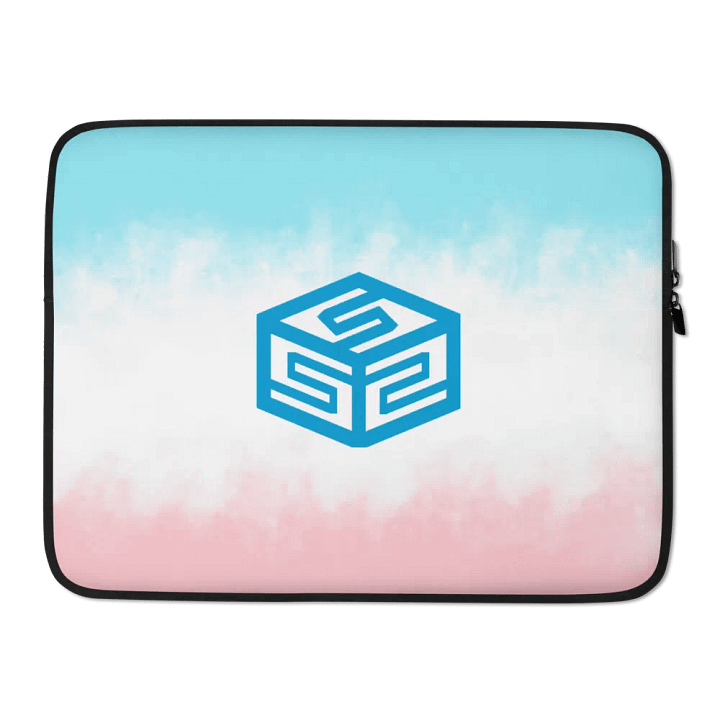 Sub Squad Official Laptop Sleeve - Pink, White & Blue product image (2)