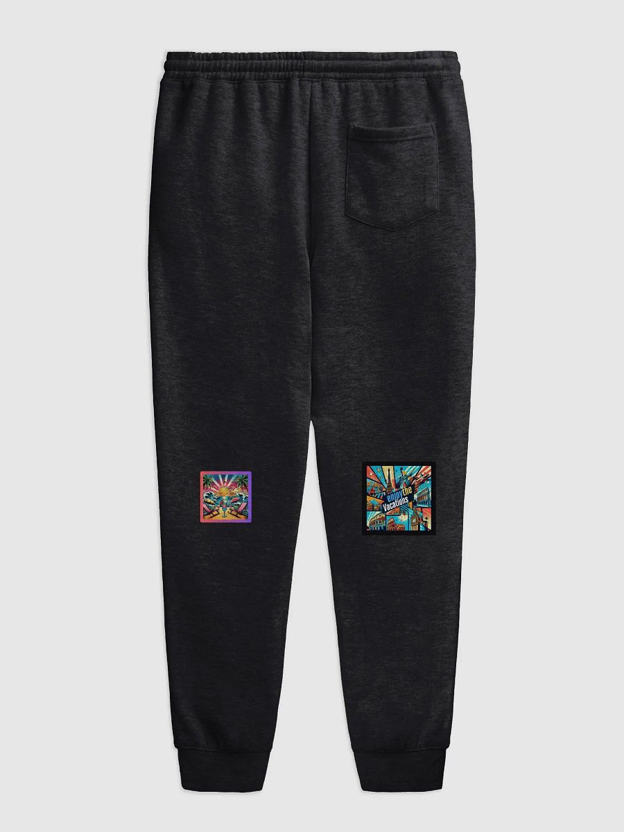 Independent Trading Co. Midweight Fleece Joggers | Ai Design flower icon product image (3)