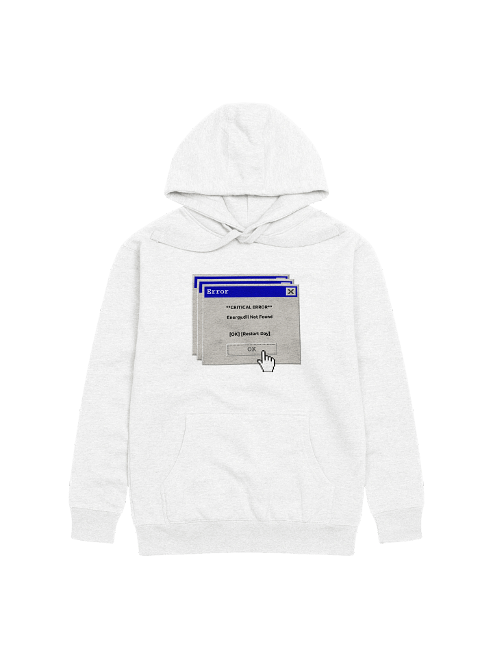 The Error Message Hoodie | Humorous Spoony Apparel product image (1)