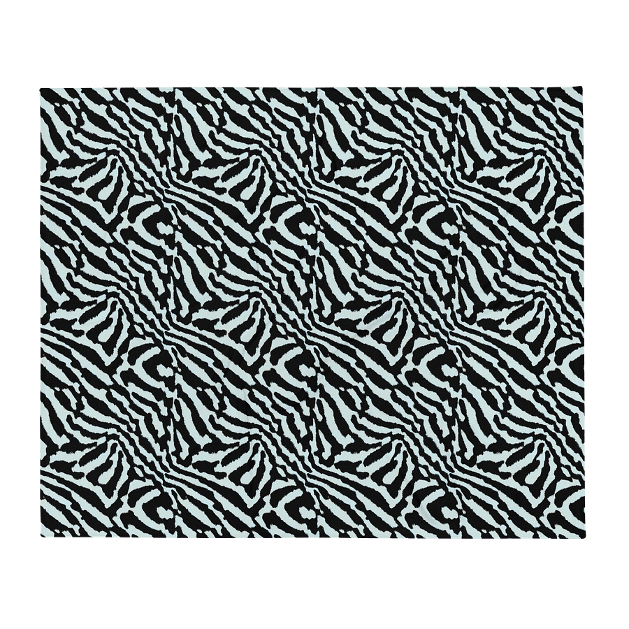 Blue Zebra Blanket product image (2)