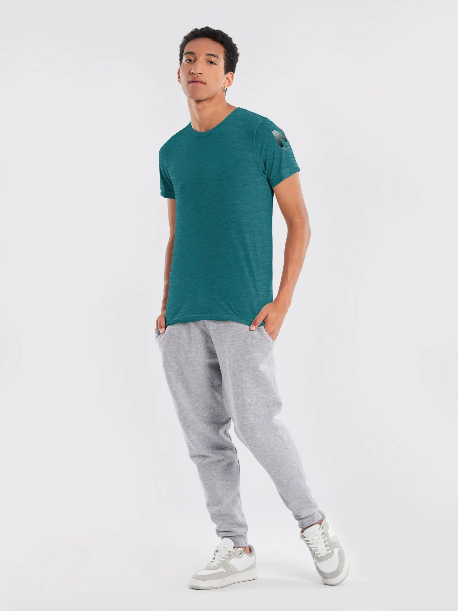 Big M E-Sports (TEAL) (Unisex) - Bella+Canvas Triblend Short Sleeve - T-Shirt product image (3)