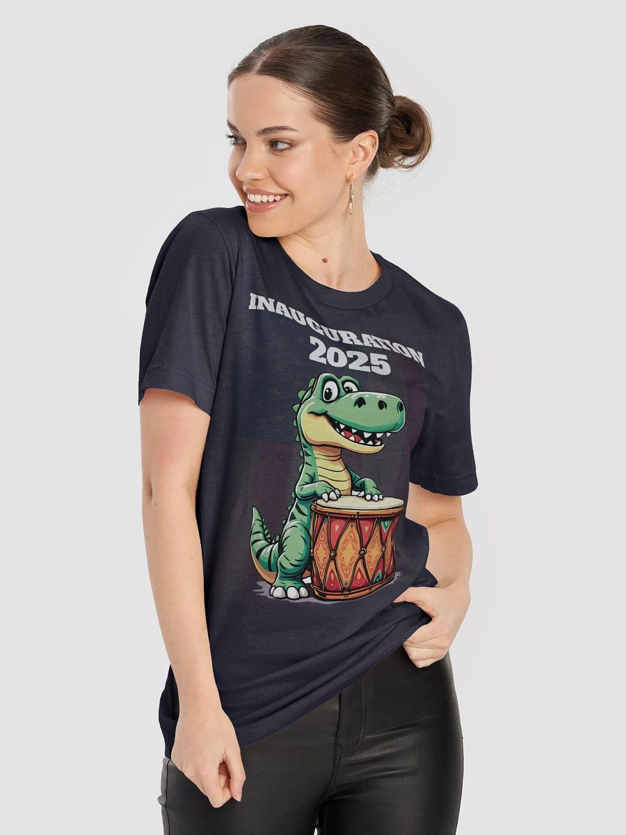 Inauguration 2025 Patriotic Dino Drummer T-Shirt product image (6)