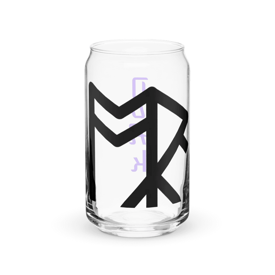DoRk Rune Can Shaped Clear Glass product image (40)