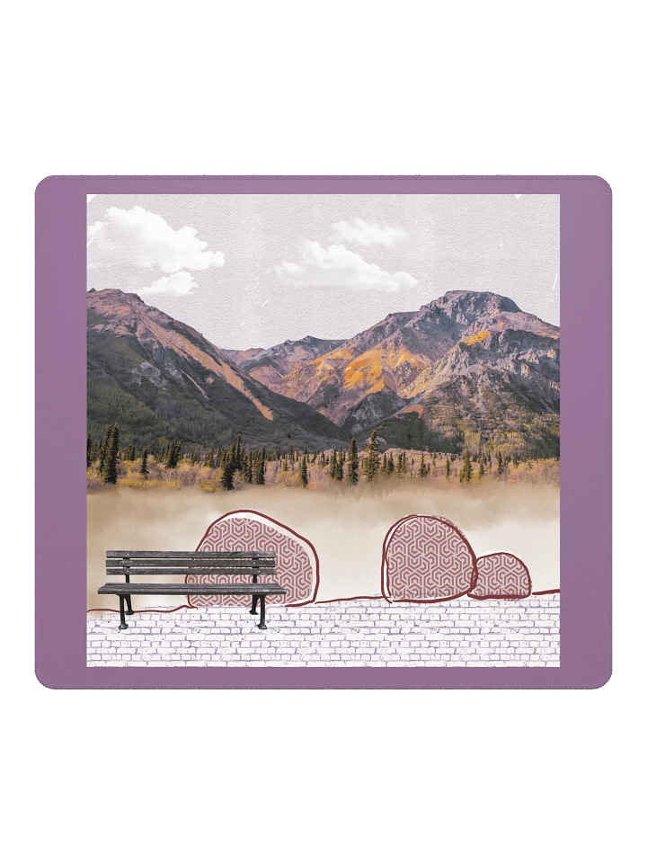Purple Mountains Gaming Mouse Pad product image (2)