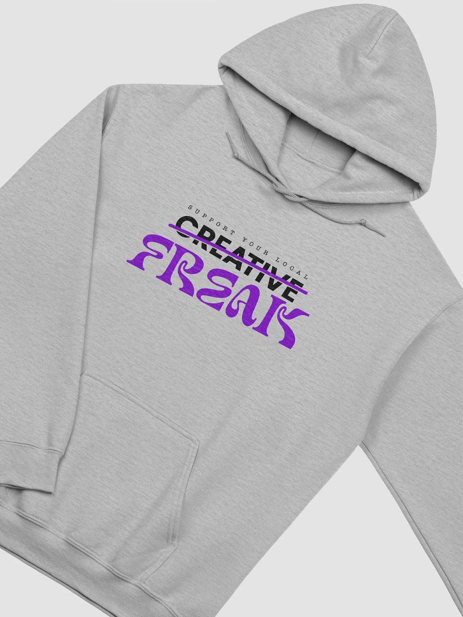 Support Your Local Creative Unisex Hoodie (Light) product image (2)