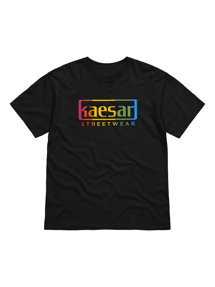 Kaesar Original Tee with Multicolour Embroidery. product image (1)
