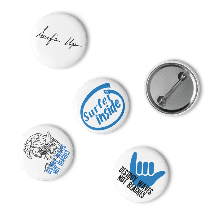 Surfer Pin Button Set product image (15)