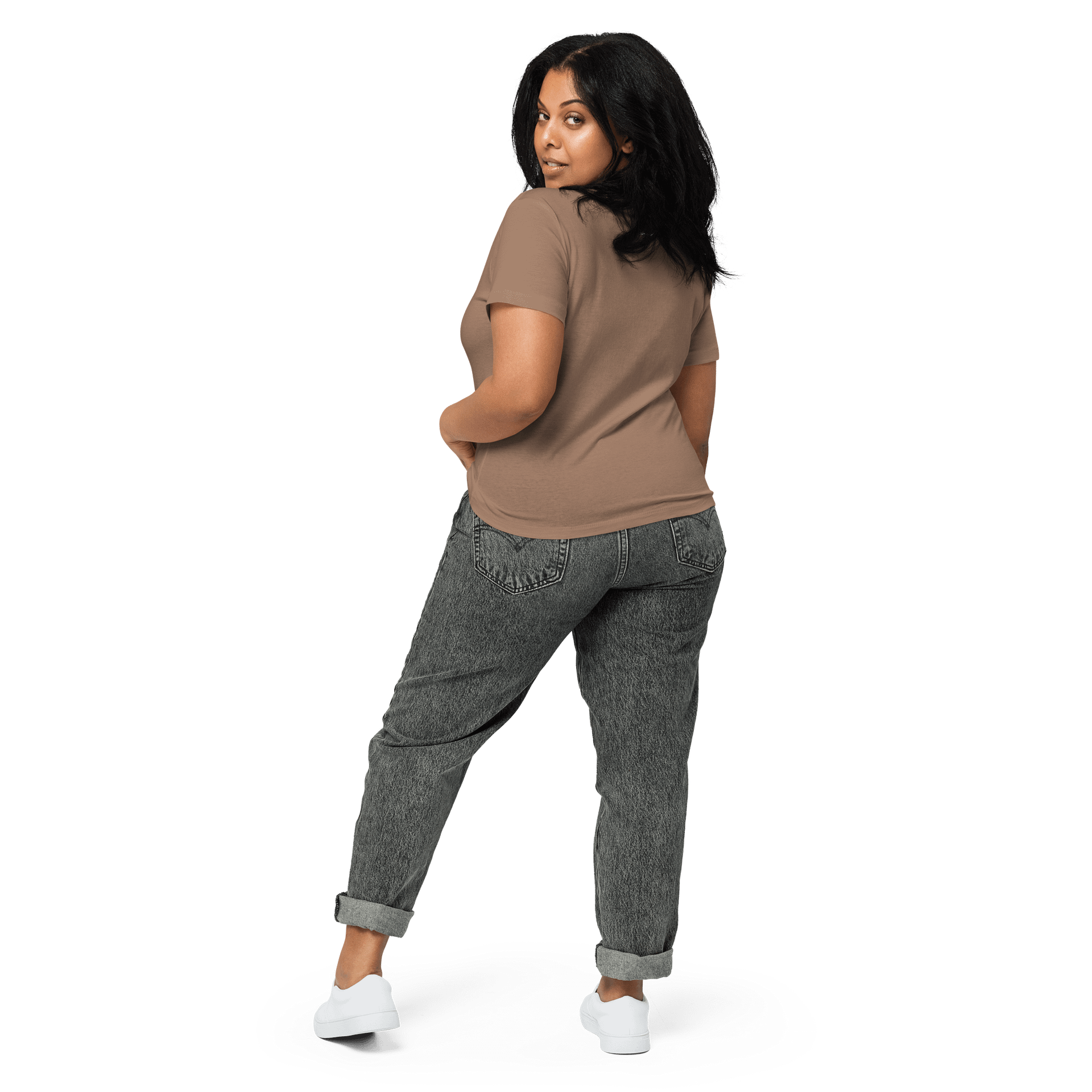 Cotton Heritage Women's High-Waisted Tee product image (20)