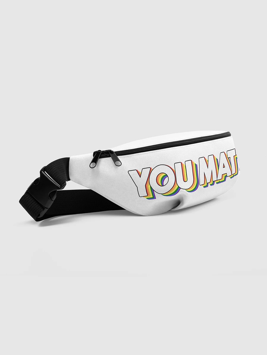 You matter Pride Fanny Pack (White) product image (2)