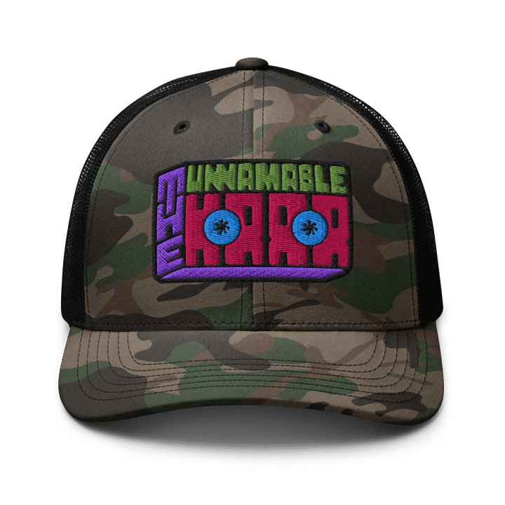 The Unnamable Horror - VHS (Camo Hat) product image (1)