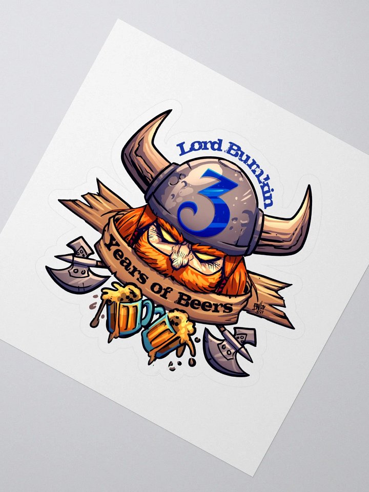 3 years affiliation sticker product image (2)