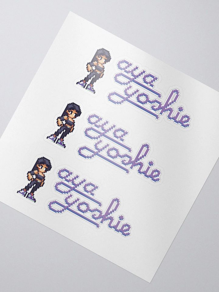 Aya Yoshie Pixel Stickers product image (2)