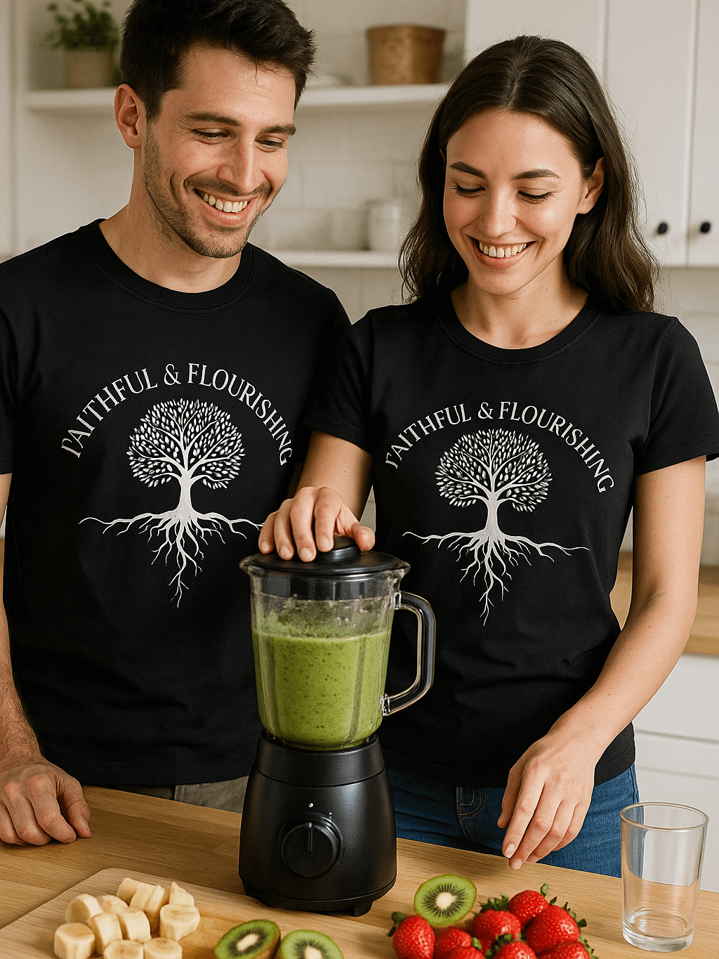 Faithful & Flourishing Unisex Tee product image (2)