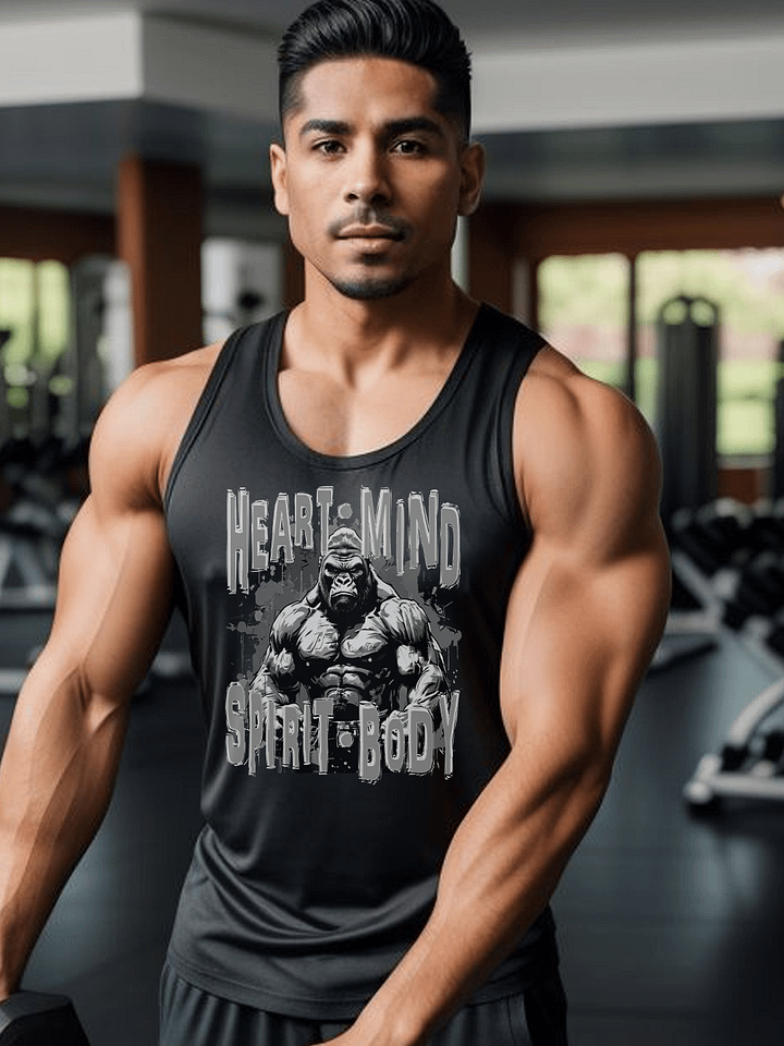 Takes Heart Mind Spirit Body Fitness Workout Gym Trainer Tank Top product image (1)
