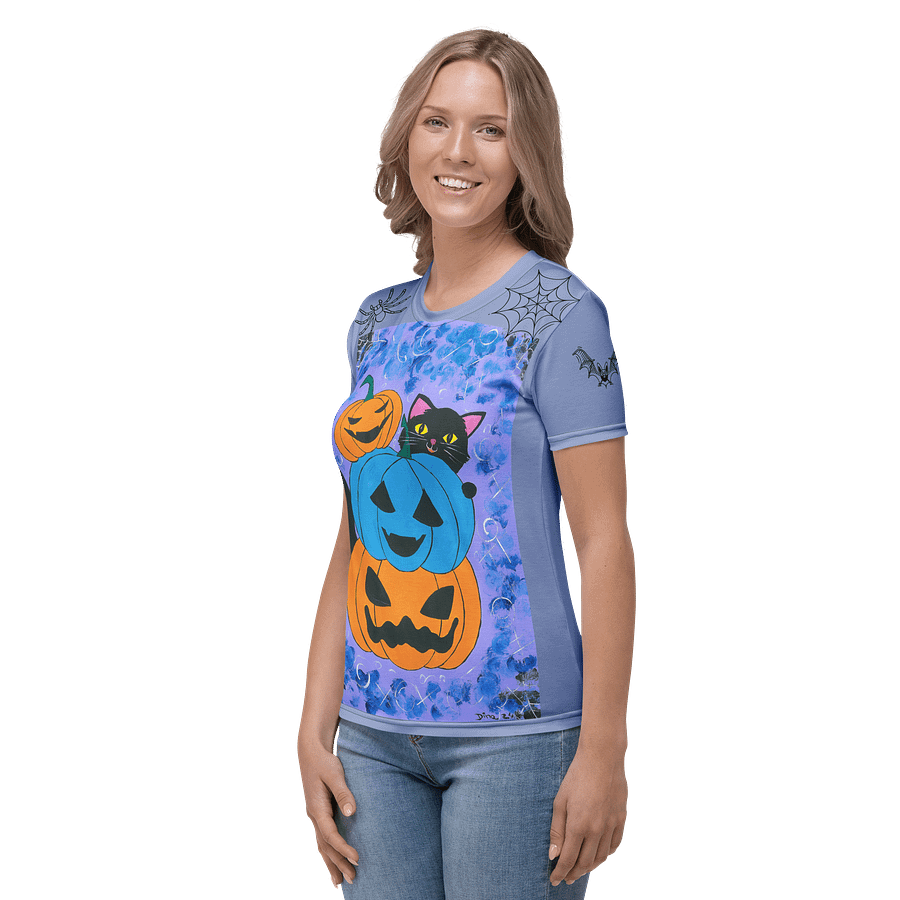 Halloween party (art by Dina R.) acrylic painting picture - Spiral Notebook product image (3)