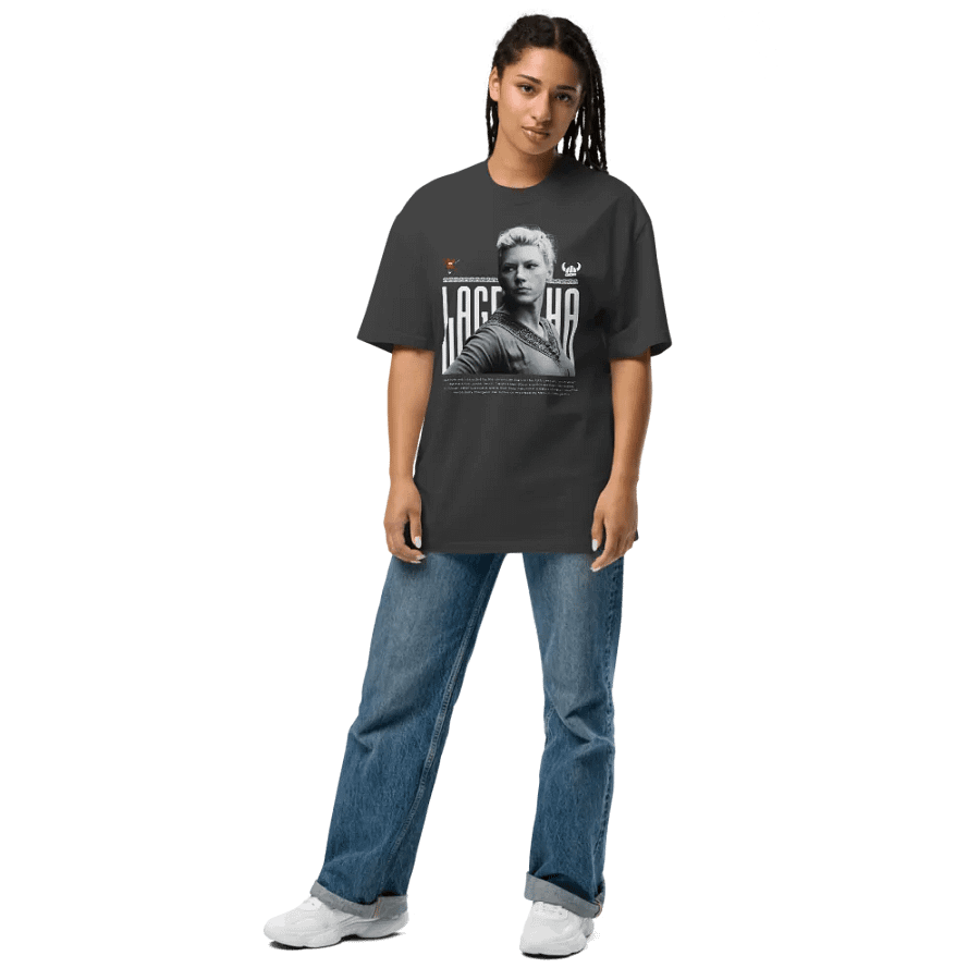 Faded Black Lagertha Tee product image (7)