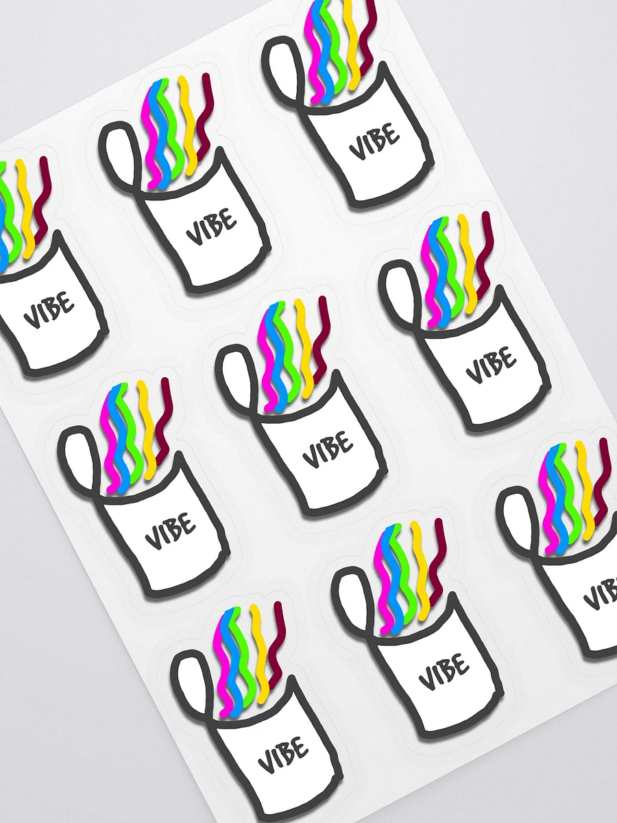 Vibe in a Can - the sticker sheet product image (2)