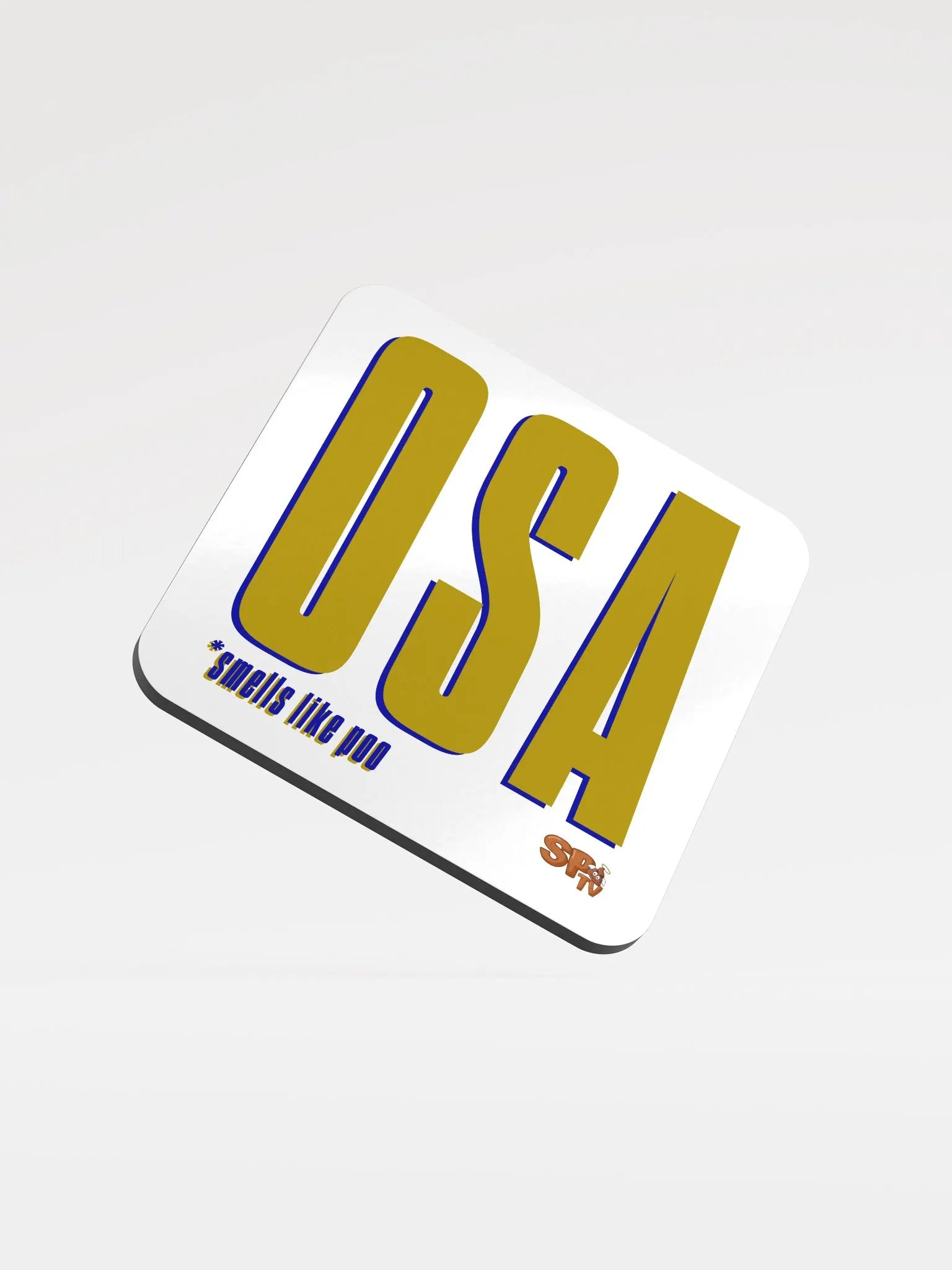 OSA Agent Glossed Cork Coaster product image (1)