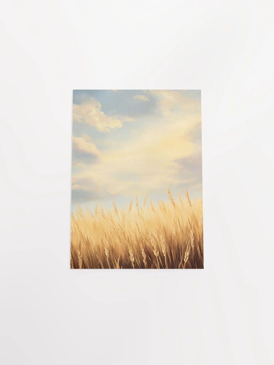 Endless Golden Fields - Rustic Farmhouse Wheatfield Art product image (35)