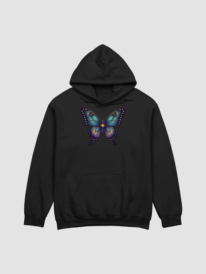 Celestial Butterfly with Third Eye Design - Mystical Boho Art product image (1)