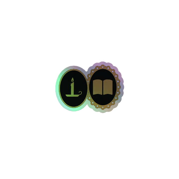 ForestCabinReads Logo Sticker product image (1)