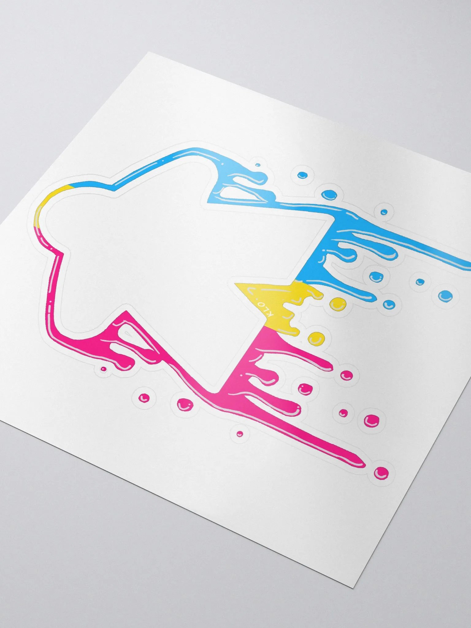 Drippy Pan Pride Meeple Sticker product image (3)
