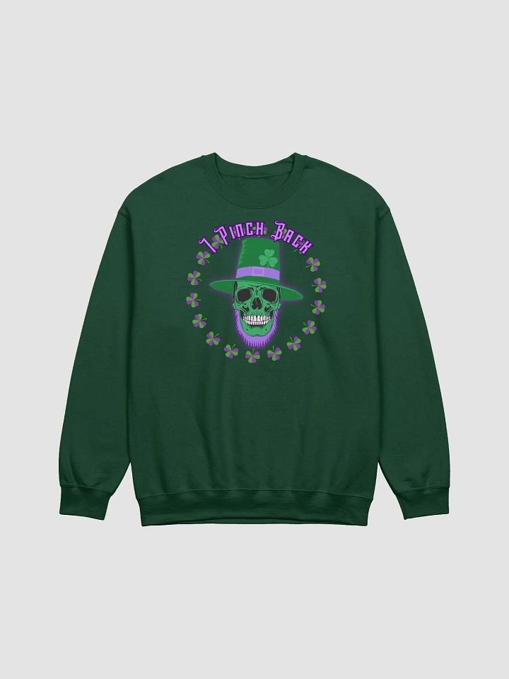 Pinch Back Skull Classic Crewneck Sweatshirt product image (1)