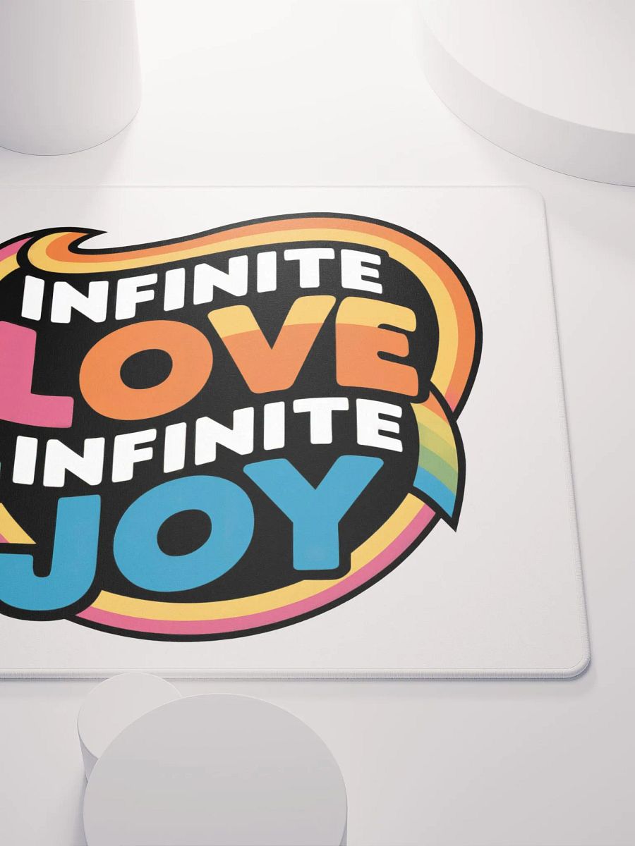 Infinite Love Infinite Joy Gaming Mouse Pad product image (5)