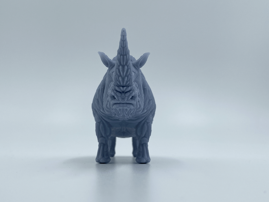 Rhino Morphogenesis- Gray Resin product image (3)