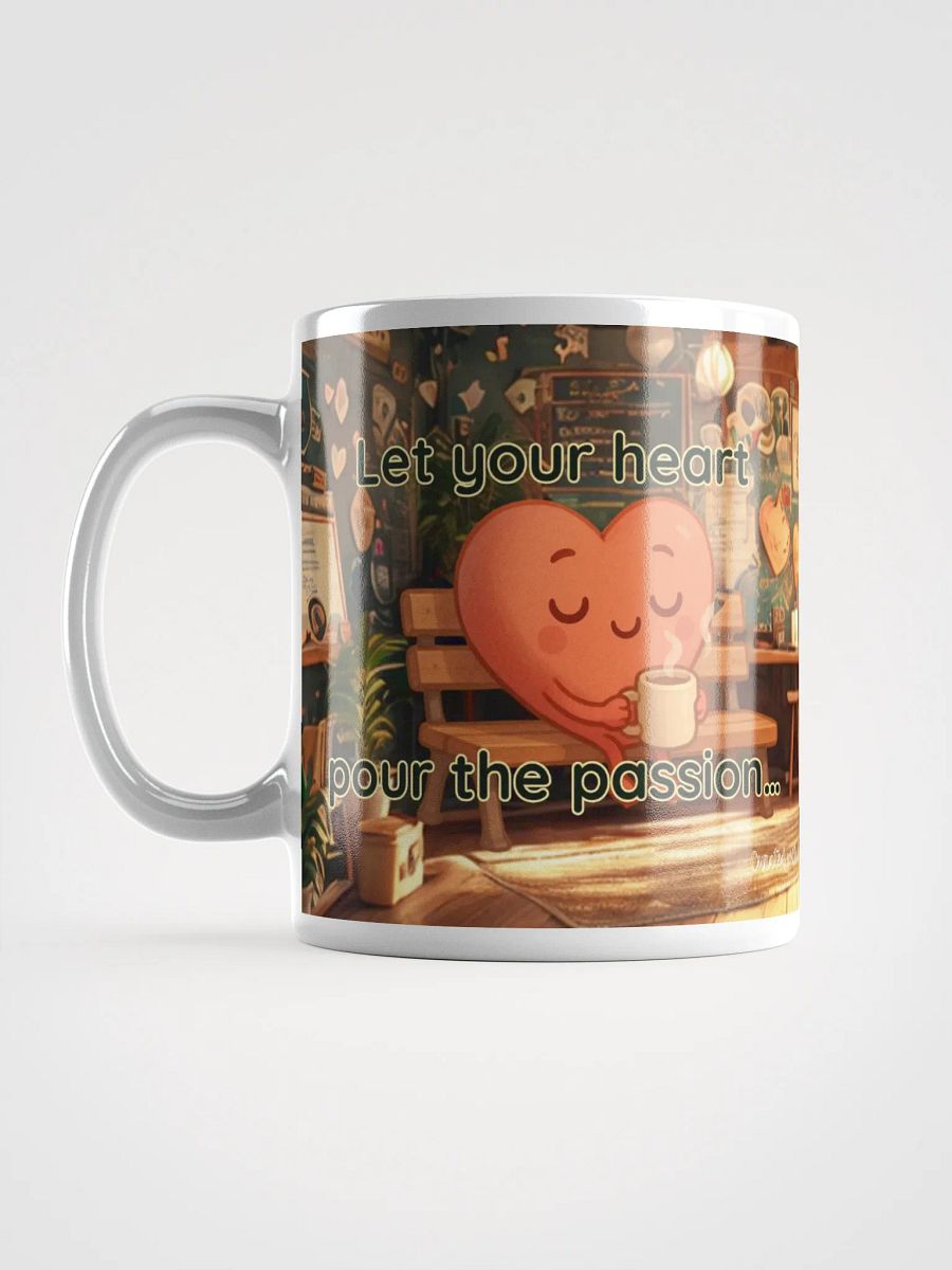 Follow Your Heart - Kawaii Inspirational Coffee Mug product image (6)